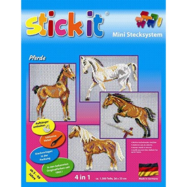 stickit Mini 41156 4-in-1 Horses Plug-In System Approx. 1,500 Pieces