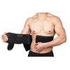 Wonder Care-Left Right Shoulder Immobilizer Arm Sling Elastic Brace for Clavicle Collar Bone Dislocation Subluxation Shoulder stabilizer Compression Brace After Rotator Cuff Surgery - Black-Size 3