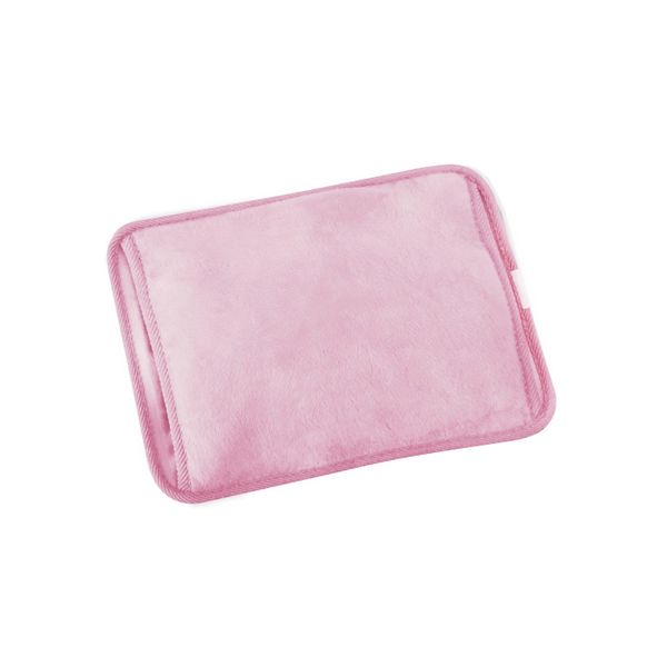 1Above Electrical Hot Water Bottle | Rechargeable | Hand Warmer Pouch | Keep Warm up to 6 Hours | Automatic Temperature Control | Soft and Comfortable | Eases Pain and Improve Blood Circulation (PINK)