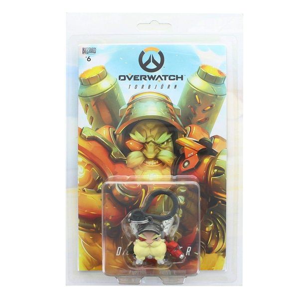 UCC Distributing Ovewatch Hanger Mini Figure & Comic Book Set - Torbjorn