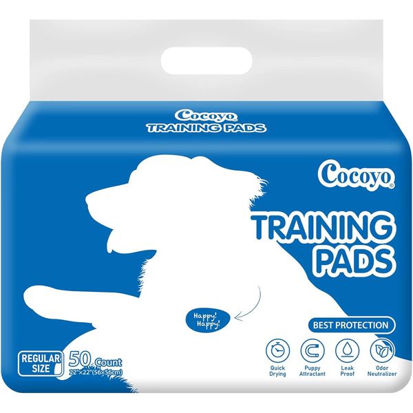 Best Value 22x22 Dog Training Pads 50 Count | Dog Pee Pads | Super Absorben...