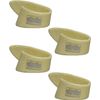 Golden Gate GP-12-4PK Grained Ivoroid Thumb Picks 4-Piece Set, Small