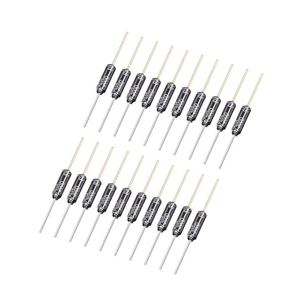 sourcing map Electronic Vibration Sensor SW-200D Ball-Rolling Shake Switch 12V 2mA 20Pcs