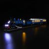 Kyglaring LED Light Kit for Train Sets Building Blocks，Orient Express Train Lighting Set Compatible with leg0 21344, Classic Version (No Model Train Buildings)