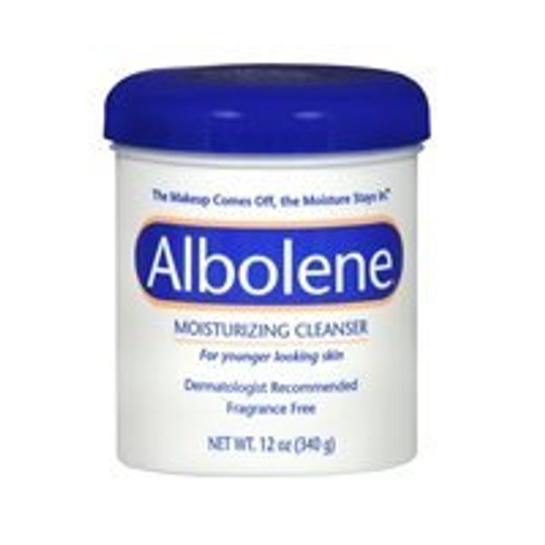 Albolene Concentrate Moisturizing Cleanser Cream Unscented, Unscented 12 oz (Pack of 6) by Albolene