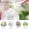 2 Pcs Silicone Face Mask Brush, DUAIU Face Mask Brushes Facial Mud Mask Applicator, Hairless Makeup Brush Masks Applicator Spatula for Mud, Clay, Charcoal Mixed Mask Make Up Tools