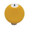 United Pacific 70661 Yellow '1' Ball Gearshift Knob