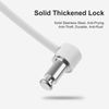 LN COZY CORNER Window Restrictor, 8pcs Child Safety Window Locks, Adjustable Window Stops with Screws, White