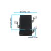 OTOTEC 20PCS SMD Linear Hall Effect Sensor Switch 49E SS49E AH49E Compatible with Motor Control Reading Magnetic Codes