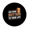 Cajón Jamming Cajón Drum Add Some Rhythm Peruvian Cajón PopSockets Adhesive PopGrip