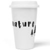 JUNIWORDS To-Go Becher mit Deckel, Nature