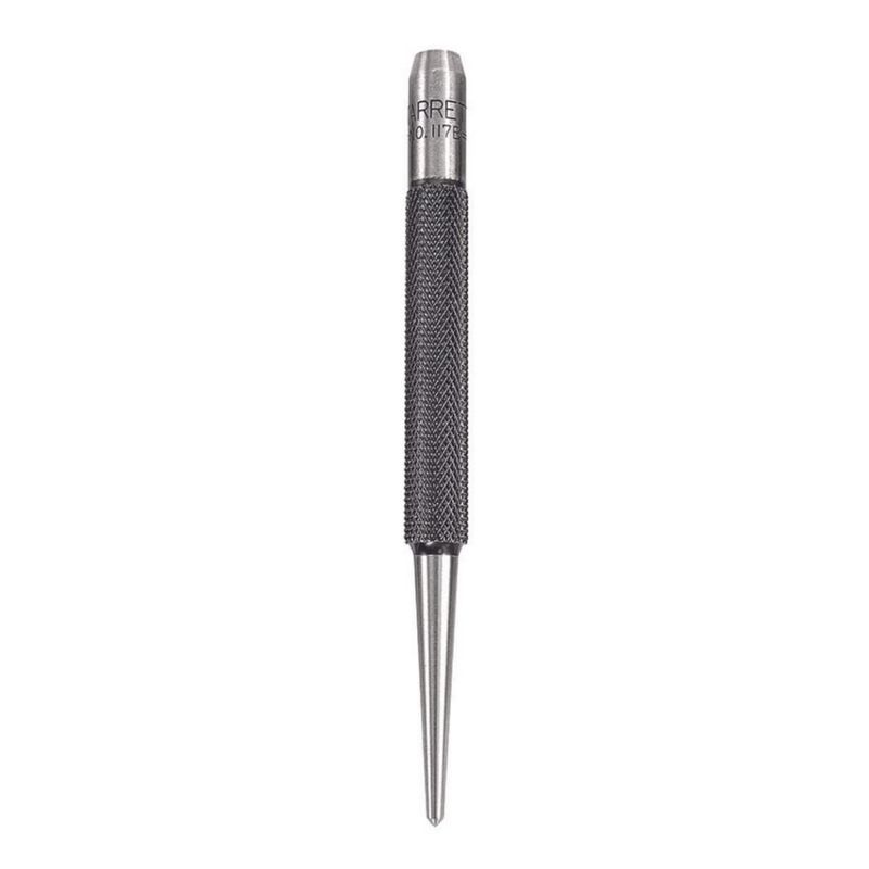 Starrett 264B Center Punch With Square Shank, 5/64 In Steel Tip, 3-1/2 7 thumbnail image