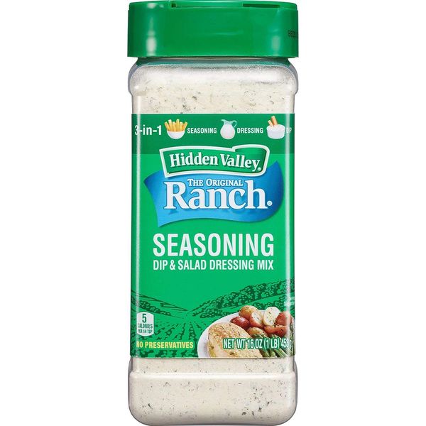 Hidden Valley Original Ranch Seasoning and Salad Dressing Mix, 16 Oz