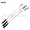 3 Equine Dental Float Rasp Down Up Straight Veterinary Black Handle German Grade