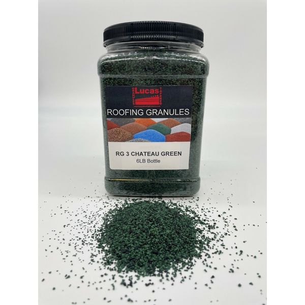 RG 3 Chateau Green Roof Granules repair touch up for Composition Shingle