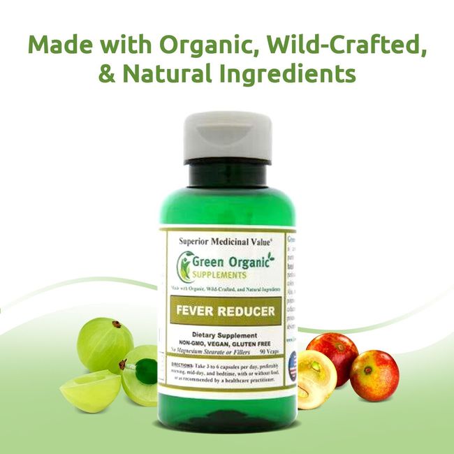 Green Organic Supplements' Fever Reducer