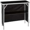 Trademark Innovations Portable Bar Table - Carrying Case Included -