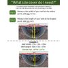 Sloped Heavy-Duty Window Well Cover (40" Width x 16" Length)