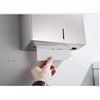 Paper Towel Dispenser Wall Mount Commercial c-fold/Multi-fold/Tri-fold with Lock