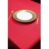 Astra Christmas Table Cloth (170cm x 250cm, Red/Red)