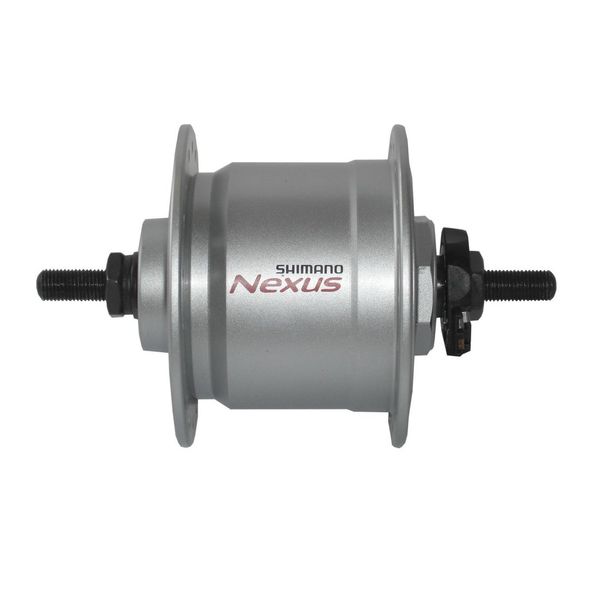 SHIMANO Unisex – Erwachsene DHC3000 Nabendynamo, Silber, Einheitsgröße