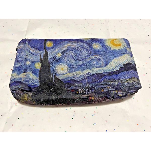 Van Gogh Starry Night  Makeup Cosmetic Bag Organizer Pouch 8.5x5.5 FREE 🎁