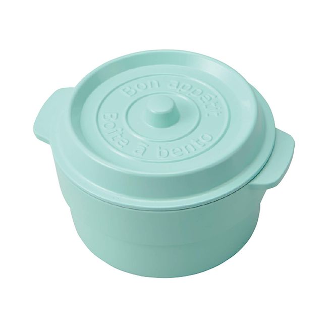 Takenaka T-86377 Bento Box, Mint, 8.5 fl oz (250 ml), Coco Pot, Mint, 8.5 fl oz (250 ml)