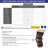 OTC Knee Stabilizer, Hinged Bars, Neoprene, Blue, Small
