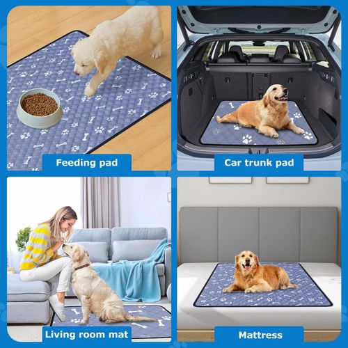 Pee Pads for Dogs Washable,Reusable Dog Pee Pads,Waterproof & Non-Slip,Used for Pet Training Pads, Whelping Pads,Crate Mats for Dog Cages, (20"x28")