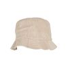 Flexfit Big Corduroy Bucket Hat, White, One Size