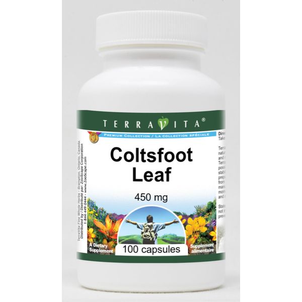 Coltsfoot Leaf - 450 mg (100 Capsules, ZIN: 511746)