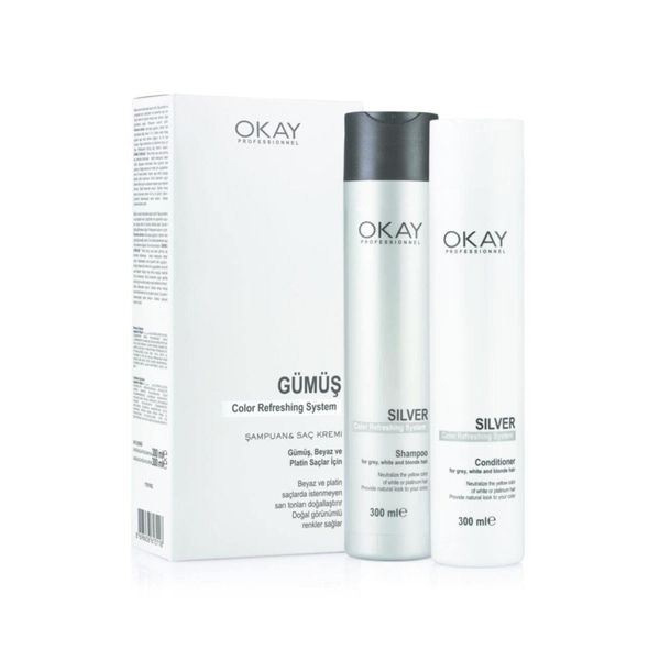 OKAY SILVER 300+300ML SET