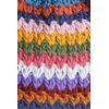 Pachamama Teewärmer, gehäkelt, gestreift, 100 % Wolle