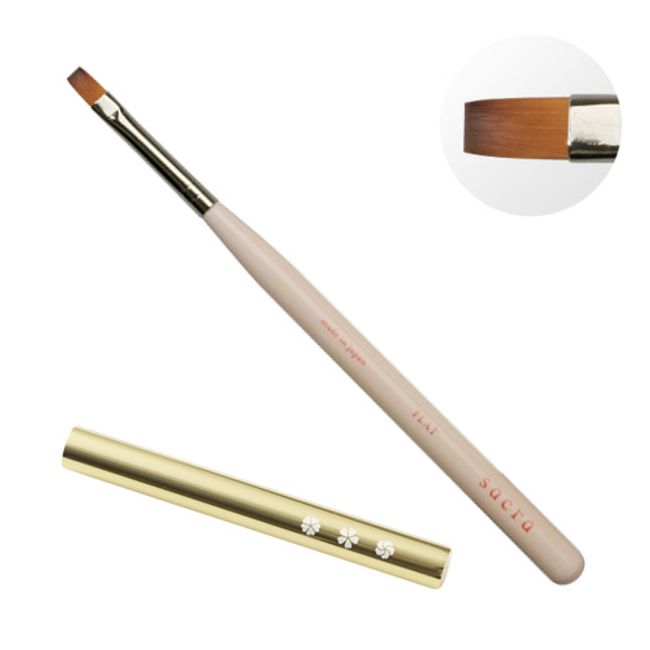 sacra Sakura Gel Brush with Flat Cap [Compatible with Nekoposu]