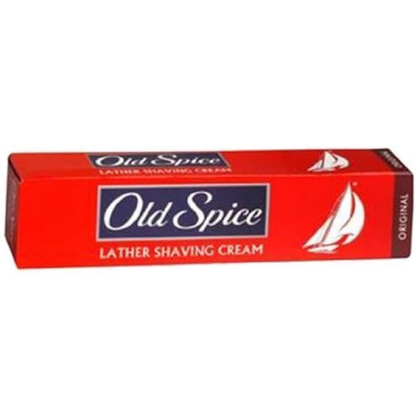 Old Spice Lather Shaving Cream 2.45 Ounce Moisturizing Close Shave