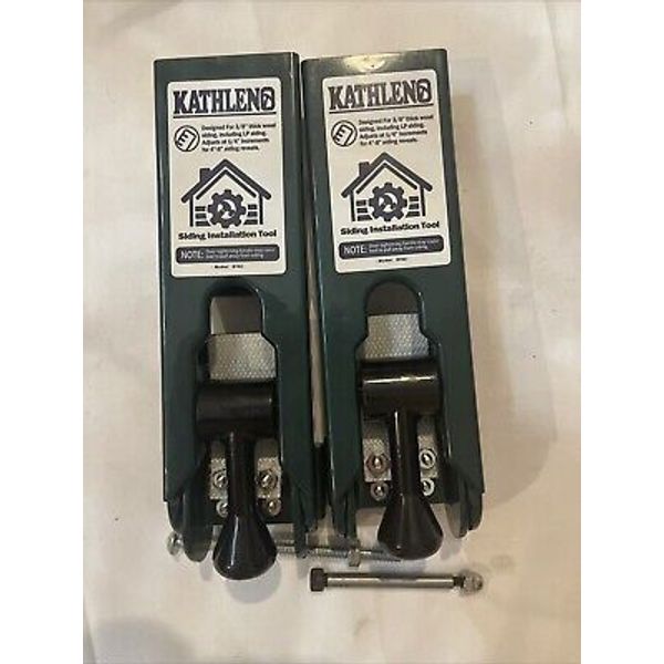 Kathleno Siding Installation Tools, Mounting Kit for Use with 3/8" Fiber, 2 Pack