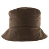 Failsworth Millinery Bow Wax Hat in Brown, Size: Small-Medium