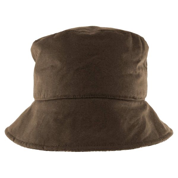 Failsworth Millinery Bow Wax Hat in Brown, Size: Small-Medium