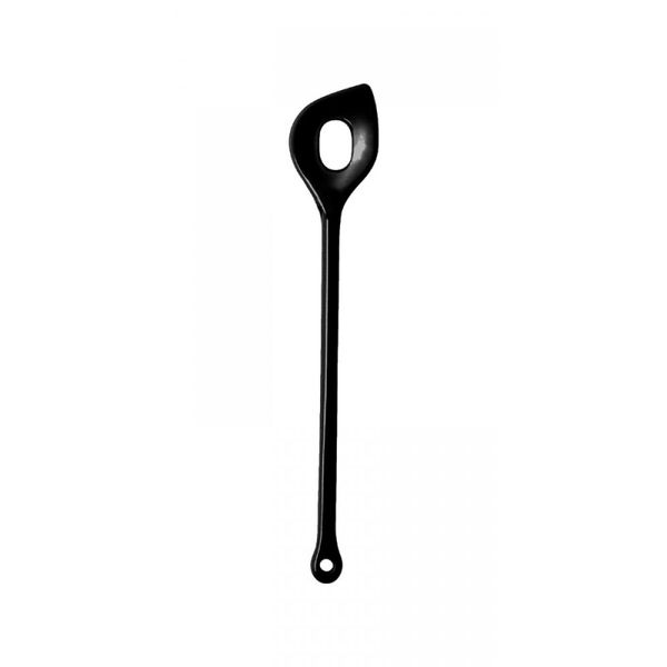 WACA 0225 Pointed Spoon Kitchen Aid Reusable Item 310 mm Colour: Black