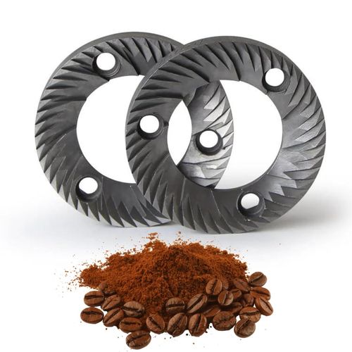 Fiorenzato 64mm Burr Set Suitable For F64 EVO Coffee Grinder, Coffee Grinder Replacement Burrs, Grinder Burrs, Standard, Silver
