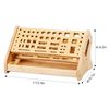 Bamboo Screwdriver Organizer Rack Desktop Tool Storage Holder