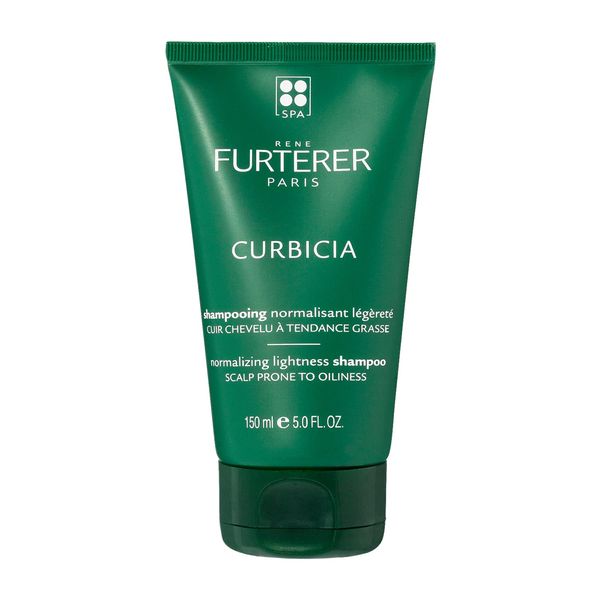 Rene Furterer CURBICIA Normalizing Lightness Shampoo, Oily-Prone Scalp, Sebum Control, 5 oz.