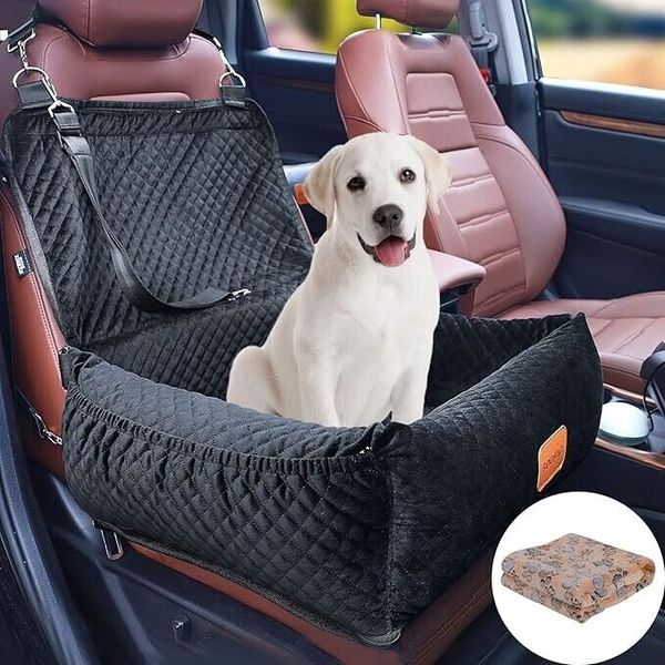 Dog Car Seat Pet Booster Seat for Medium Small Dogs,Dog Seat Travel Bed Bed,Dog