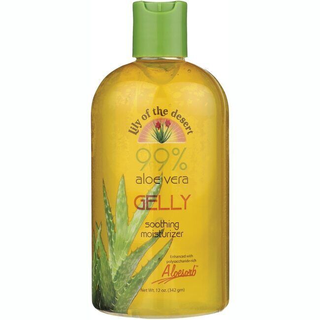 Lily of the Desert 99% Aloe Vera Gelly Soothing Moisturizer 12 oz Gel