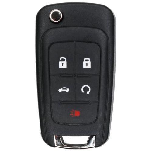 Replacement Flip Key Fob for GMC Terrain 2010 FCC OHT01060512 Part Number 13504199 13574863 13504259 13504204