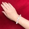 [SION] Natural Stone Crack Crystal Opal Design Bracelet