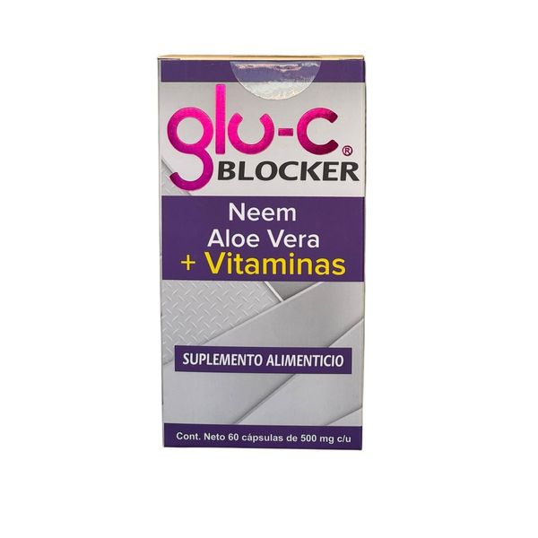 GLU-C BLOCKER - NEEM - ALOE VERA - DIETARY SUPPLEMENT