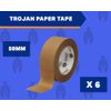 Trojan Packaging Kraft Paper Tape 48mm x 50m (6)