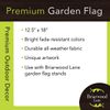 Briarwood Lane Fall Lantern Garden Flag