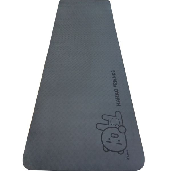 Kakao Friends TPE 6mm Yoga Mat, Gray